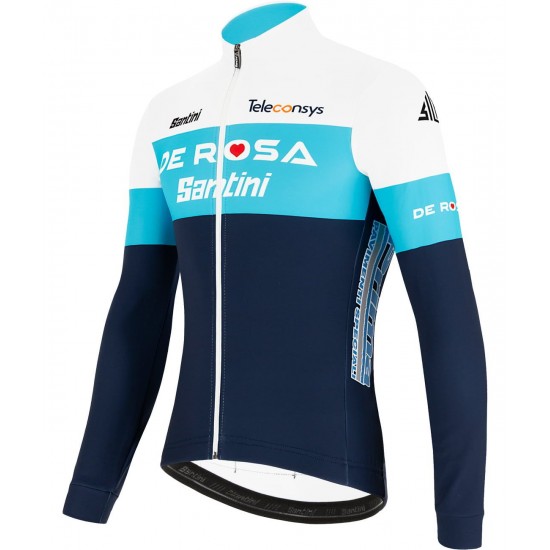 Team De Rosa 2021 Radtrikot langarm-Radsport-Profi-Team Team De Rosa 2021 Radtrikot langarm-Radsport-Profi-Team