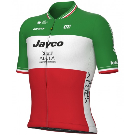 Team Jayco AlUla Italienischer Meister 2023 Radtrikot kurzarm-ALE Radsport-Profi-Team Team Jayco AlUla Italienischer Meister 2023 Radtrikot kurzarm-ALE Radsport-Profi-Team