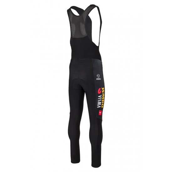 TEAM JUMBO-VISMA 2023 Trägerhose lang (mit Sitzpolster)-Radsport-Profi-Team TEAM JUMBO-VISMA 2023 Trägerhose lang (mit Sitzpolster)-Radsport-Profi-Team