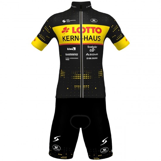 Team Lotto-Kern Haus 2022 Radtrikot kurzarm (langer Reißverschluss)-Radsport-Profi-Team Team Lotto-Kern Haus 2022 Radtrikot kurzarm (langer Reißverschluss)-Radsport-Profi-Team