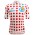 Tour de France 2023 gepunktetes Trikot (maillot pois, Bergtrikot) Radtrikot kurzarm