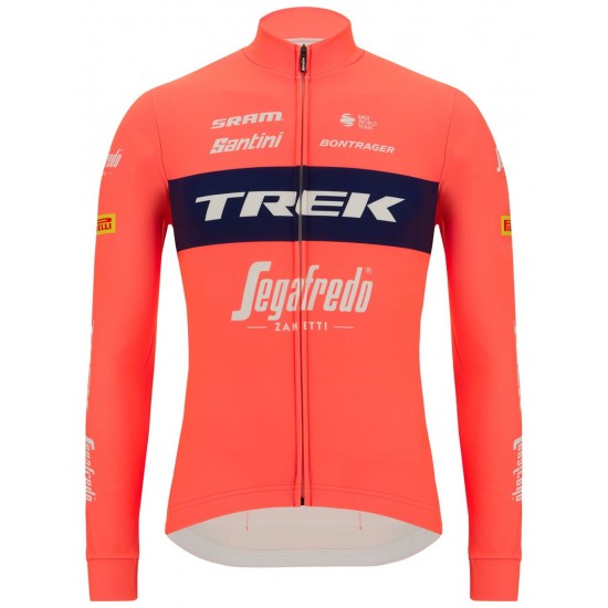 TREK-SEGAFREDO 2023 training edition Radtrikot langarm-Radsport-Profi-Team TREK-SEGAFREDO 2023 training edition Radtrikot langarm-Radsport-Profi-Team