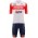 TREK-SEGAFREDO 2023 Set (Radtrikot+Trägerhose)-Radsport-Profi-Team