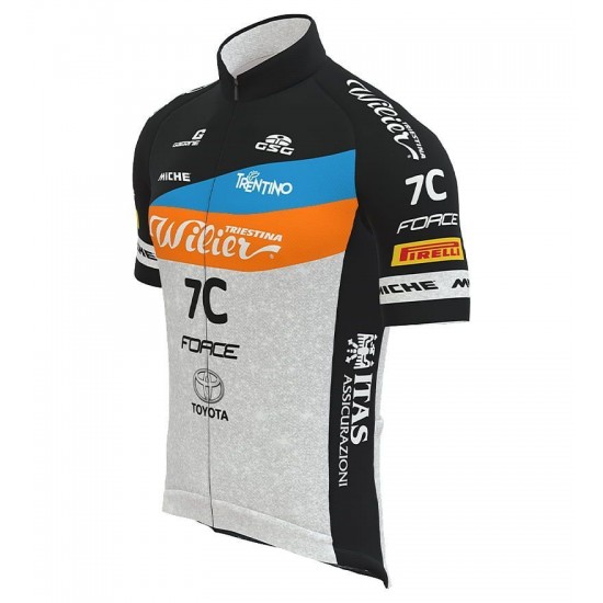 Wilier Force 7C MTB Team 2022 Radtrikot kurzarm (langer Reißverschluss)-Radsport-Team Wilier Force 7C MTB Team 2022 Radtrikot kurzarm (langer Reißverschluss)-Radsport-Team