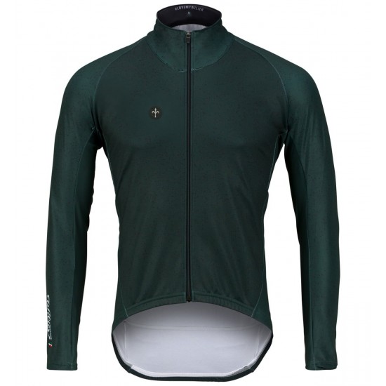 SPARTAN Windschutz Radtrikot langarm grün