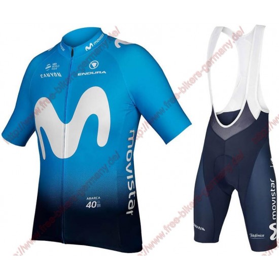 Profiteams MOVISTAR TEAM 2019 Radbekleidung Satz Trikot Kurzarm+Trägerhosen Se Radtrikot Kaufen Profiteams MOVISTAR TEAM 2019 Radbekleidung Satz Trikot Kurzarm+Trägerhosen Se Radtrikot Kaufen