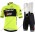 Profiteams Trek Segafredo 2019 training Fluo gelb Radbekleidung Satz Trikot Kurzarm+Trägerhosen Se Radtrikot Kaufen