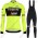 Profiteams Trek Segafredo 2019 training Fluo gelb Radsport Fahrradbekleidung Trikot Langarm+Lang Tr Radtrikot Kaufen
