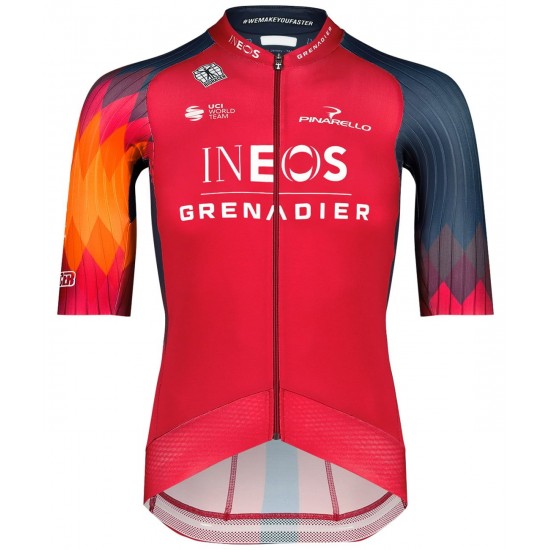 INEOS GRENADIERS 2023 EPIC RACE Radtrikot kurzarm(langer RV)-Radsport-Profi-Team Radtrikot Kaufen INEOS GRENADIERS 2023 EPIC RACE Radtrikot kurzarm(langer RV)-Radsport-Profi-Team Radtrikot Kaufen