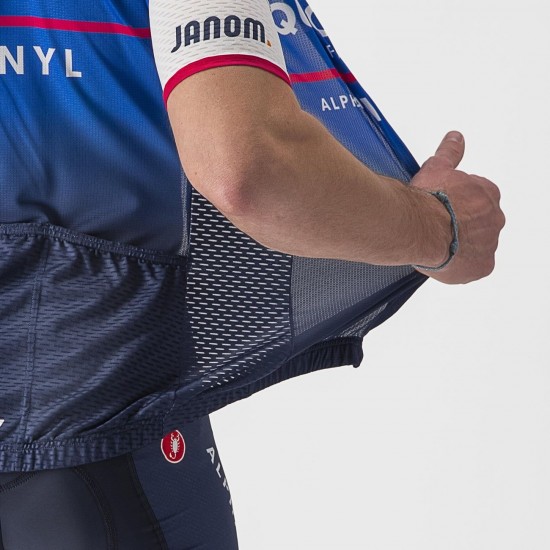 Quick Step-Alpha Vinyl 2022 Competizione Radtrikot kurzarm-Radsport-Profi-Team Radtrikot Kaufen Quick Step-Alpha Vinyl 2022 Competizione Radtrikot kurzarm-Radsport-Profi-Team Radtrikot Kaufen