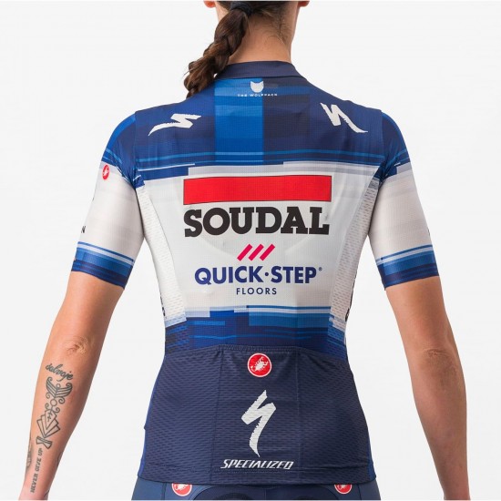 Soudal Quick-Step 2023 Competizione Radtrikot Damen kurzarm-Radsport-Profi-Team Radtrikot Kaufen Soudal Quick-Step 2023 Competizione Radtrikot Damen kurzarm-Radsport-Profi-Team Radtrikot Kaufen