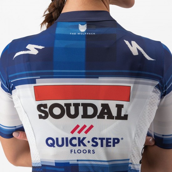 Soudal Quick-Step 2023 Competizione Radtrikot Damen kurzarm-Radsport-Profi-Team Radtrikot Kaufen Soudal Quick-Step 2023 Competizione Radtrikot Damen kurzarm-Radsport-Profi-Team Radtrikot Kaufen