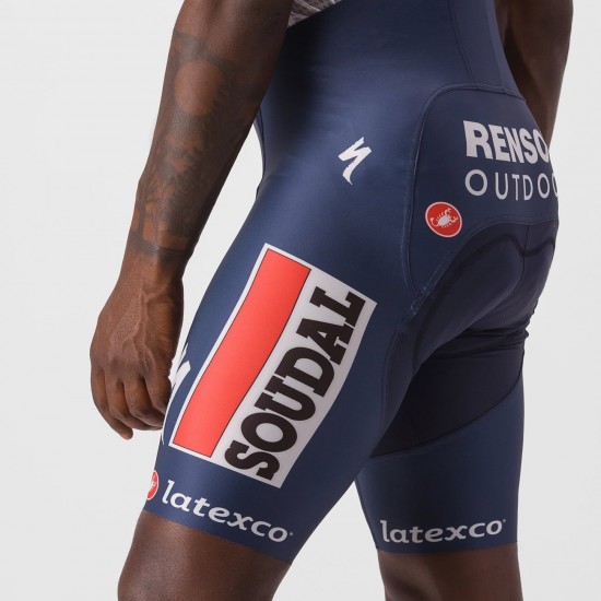 Soudal Quick-Step 2023 FREE AERO RC PRO Trägerhose kurz-Radsport-Profi-Team Radtrikot Kaufen Soudal Quick-Step 2023 FREE AERO RC PRO Trägerhose kurz-Radsport-Profi-Team Radtrikot Kaufen