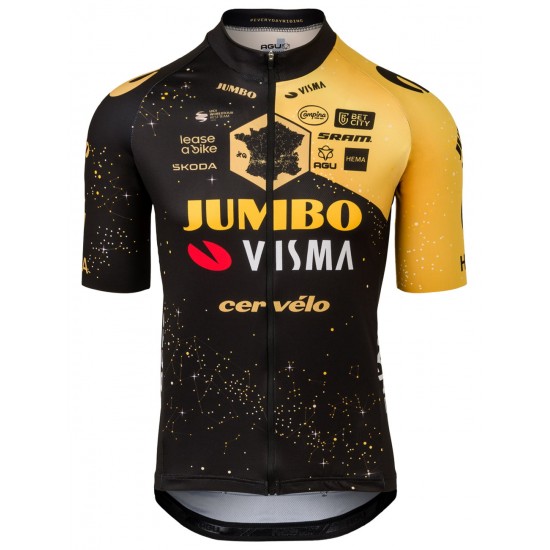 TEAM JUMBO-VISMA Tour de France Edition 2023 Radtrikot kurzarm-Radsport-Profi-Team Radtrikot Kaufen TEAM JUMBO-VISMA Tour de France Edition 2023 Radtrikot kurzarm-Radsport-Profi-Team Radtrikot Kaufen