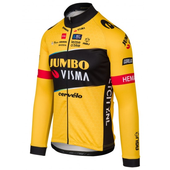 TEAM JUMBO-VISMA 2023 Radtrikot langarm-Radsport-Profi-Team Radtrikot Kaufen TEAM JUMBO-VISMA 2023 Radtrikot langarm-Radsport-Profi-Team Radtrikot Kaufen