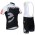 2015 Cervelo Radtrikot Kurzarm grau schwarz und Kurz Trägerhose Radtrikot Kaufen