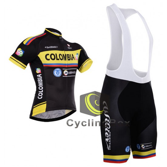 2015 Colombia Fahrradbekleidung Satz Fahrradtrikot Kurzarm Trikot und Kurz Trägerhose Radtrikot Kaufen 2015 Colombia Fahrradbekleidung Satz Fahrradtrikot Kurzarm Trikot und Kurz Trägerhose Radtrikot Kaufen