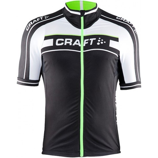2015 Craft Bike Grand Tour Schwarz-Weiß-Grün Radtrikot Kurzarm Radtrikot Kaufen 2015 Craft Bike Grand Tour Schwarz-Weiß-Grün Radtrikot Kurzarm Radtrikot Kaufen