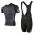 2015 Cube schwarz Fahrradbekleidung Satz Fahrradtrikot Kurzarm Trikot und Kurz Trägerhose Radtrikot Kaufen