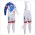 2015 FDJ Fahrradbekleidung Radtrikot Satz Langarm und Lange Trägerhose Radtrikot Kaufen