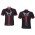 2015 Felt Radtrikot Kurzarm schwarz rot Radtrikot Kaufen