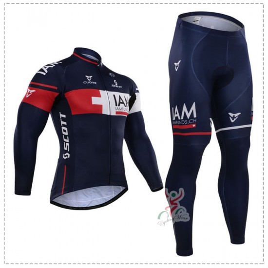 2015 Iam Fahrradbekleidung Radtrikot Satz Langarm und Lange Fahrradhose Radtrikot Kaufen