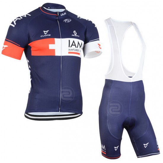 2015 IAM Fahrradbekleidung Satz Fahrradtrikot Kurzarm Trikot und Kurz Trägerhose Radtrikot Kaufen