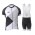 2015 KTM Fahrradbekleidung Satz Fahrradtrikot Kurzarm Trikot und Kurz Trägerhose schwarz Weiß Radtrikot Kaufen