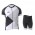 2015 KTM Radbekleidung Radtrikot Kurzarm und Fahrradhosen Kurz schwarz Weiß Radtrikot Kaufen