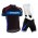 2015 Orbea Schwarz-Blau Fahrradbekleidung Satz Fahrradtrikot Kurzarm Trikot und Kurz Trägerhose Radtrikot Kaufen