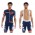2015 Pinarello Fahrradbekleidung Satz Fahrradtrikot Kurzarm Trikot und Kurz Trägerhose Blau Radtrikot Kaufen