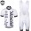 2015 Rock Racing Weiß Fahrradbekleidung Satz Fahrradtrikot Kurzarm Trikot und Kurz Trägerhose Radtrikot Kaufen