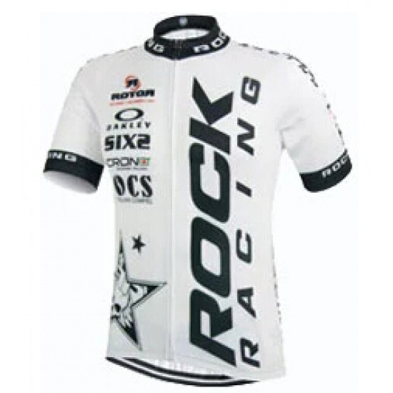 2015 Rock Racing Weiß Radtrikot Kurzarm Radtrikot Kaufen 2015 Rock Racing Weiß Radtrikot Kurzarm Radtrikot Kaufen
