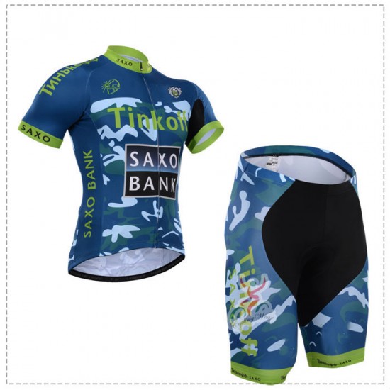 2015 Tinkoff Saxo Bank Camouflage Blau Radbekleidung Radtrikot Kurzarm und Fahrradhosen Kurz Radtrikot Kaufen 2015 Tinkoff Saxo Bank Camouflage Blau Radbekleidung Radtrikot Kurzarm und Fahrradhosen Kurz Radtrikot Kaufen
