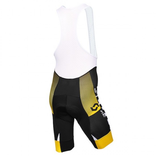 2015 Proteam Scott Schwarz-Gelb Kurz Trägerhose Radtrikot Kaufen 2015 Proteam Scott Schwarz-Gelb Kurz Trägerhose Radtrikot Kaufen