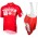 2015 Odlo Scott Swiss Rote Fahrradbekleidung Satz Fahrradtrikot Kurzarm Trikot und Kurz Trägerhose Radtrikot Kaufen