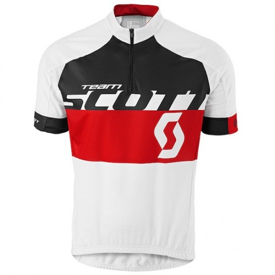 2015 Proteam Scott Schwarz-Rot Radtrikot Kurzarm Radtrikot Kaufen 2015 Proteam Scott Schwarz-Rot Radtrikot Kurzarm Radtrikot Kaufen