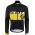2015 SCOTT RC Fahrradtrikot Langarm Schwarz/Gelb Radtrikot Kaufen