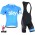 2015 Sky Radtrikot Kurzarm Blau und Kurz Trägerhose Radtrikot Kaufen