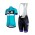2015 ALE Damen blau Fahrradbekleidung Satz Fahrradtrikot Kurzarm Trikot und Kurz Trägerhose Radtrikot Kaufen