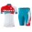 2015 Scott Rot-Weiß Damen Radbekleidung Radtrikot Kurzarm und Fahrradhosen Kurz Radtrikot Kaufen