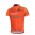 Euskaltel-Euskadi Pro Team Radtrikot Kurzarm Orange Radtrikot Kaufen