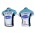 2012 Omega Pharma-Quick Step Radtrikot Kurzarm Weiß Blau Radtrikot Kaufen