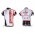 2012 Bissell Radtrikot KurzarmWeiß Schwarz Radtrikot Kaufen