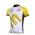 McDonald Legea Pro Team Radtrikot Kurzarm Weiß Gelb Radtrikot Kaufen