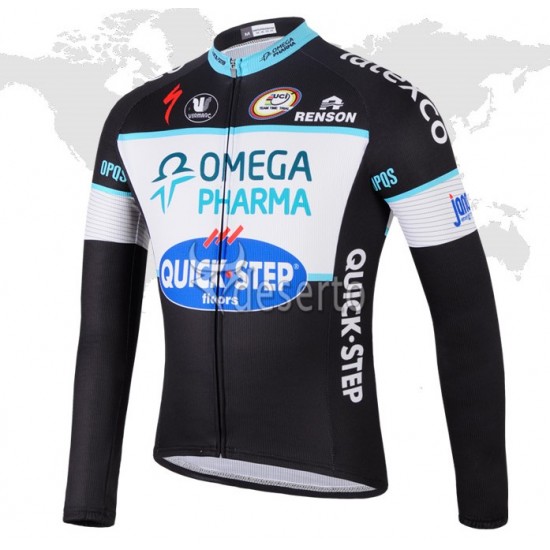 2014 Omega Pharma Quick Step Fahrradtrikot Langarm Radtrikot Kaufen 2014 Omega Pharma Quick Step Fahrradtrikot Langarm Radtrikot Kaufen