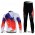 Nalini Pro Team Radbekleidung Satz Fahrradtrikot Langarm und Lang Radhose Rot Weiß Radtrikot Kaufen