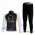 Livestrong Radbekleidung Satz Fahrradtrikot Langarm und Lang Radhose Schwarz Weiß Radtrikot Kaufen