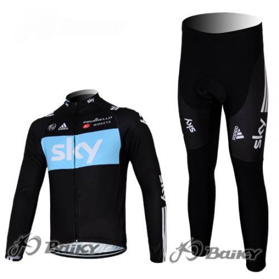 Sky Pinarello Pro Team Radbekleidung Satz Fahrradtrikot Langarm und Lang Radhose Schwarz Blau Radtrikot Kaufen Sky Pinarello Pro Team Radbekleidung Satz Fahrradtrikot Langarm und Lang Radhose Schwarz Blau Radtrikot Kaufen