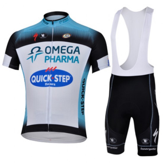 2013 Omega Pharma Quick Step Radbekleidung Satz Radtrikot Kurzarm und Kurz Trägerhose Weiß Schwarz Radtrikot Kaufen 2013 Omega Pharma Quick Step Radbekleidung Satz Radtrikot Kurzarm und Kurz Trägerhose Weiß Schwarz Radtrikot Kaufen